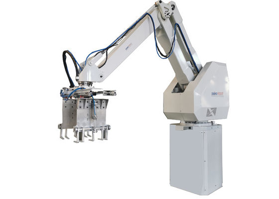 Dell'industria delle bevande servo Alletizing cartone del pacchetto del braccio 70kg del robot del PAC