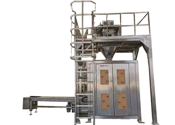 il materiale da otturazione di pesatura automatico 10-50kg e la macchina di sigillatura per la borsa pesante 12KW CUCONO il motore