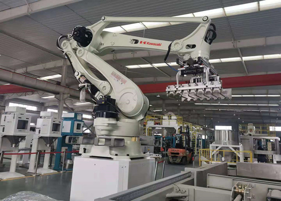 Produzione del fertilizzante di Kawasaki Robotic Arm Palletizer In