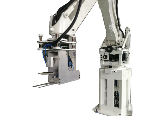Pick and Place Robot di pallettizzazione con touch screen Plc nell'industria chimica