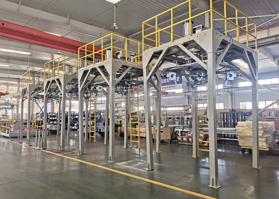 insacchettatrice enorme della borsa 1000kg con la piattaforma di caricamento automatica della borsa