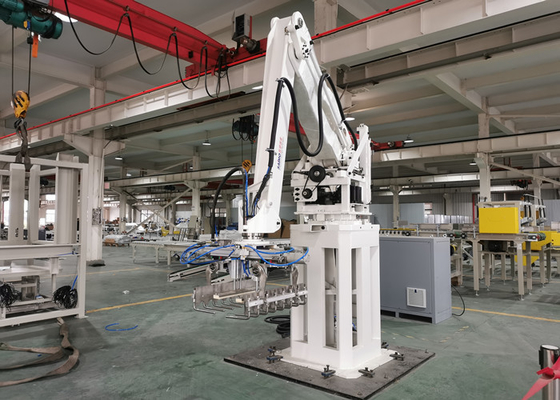 Pinza di presa di trasporto con palette fissa programmabile elettrica del robot per il cemento della borsa della valvola