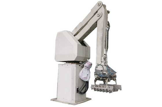 Sistema di trasporto con palette del robot del posto e della scelta per la borsa 50kg del riso nell'industria alimentare