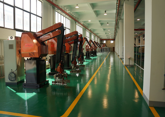4 robot d'impilamento economizzatore d'energia di Palletizer della borsa dello SpA 50kg delle asce per la borsa di alimentazioni
