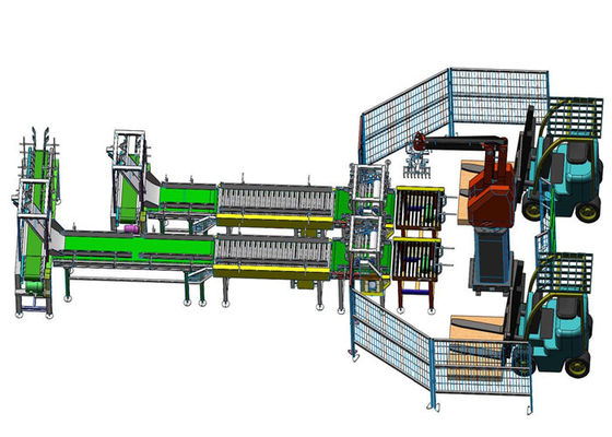 50kg robot di collaborazione chimico Palletizer nell'industria della medicina