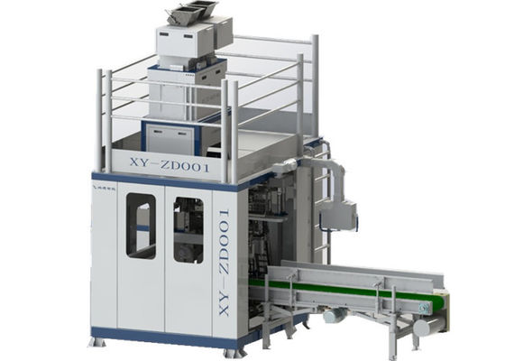 L'alimentazione appallottola la pesatura automatica della borsa 25Kg e la macchina imballatrice