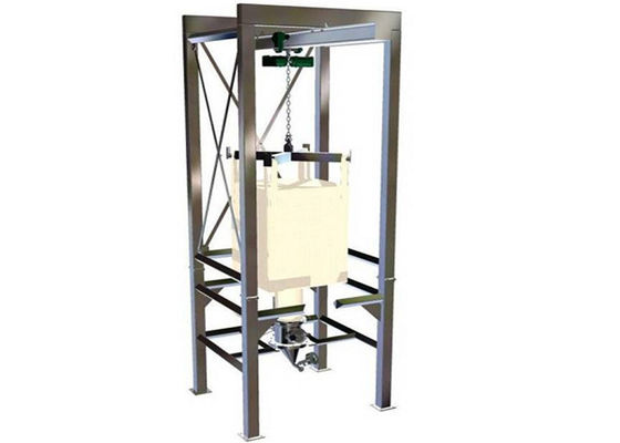 Borsa in serie di Saimo 304SS 1000Kg che scarica stazione
