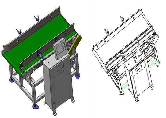 Pesatura di controllo automatica dell'industria delle bevande IP66 50kg