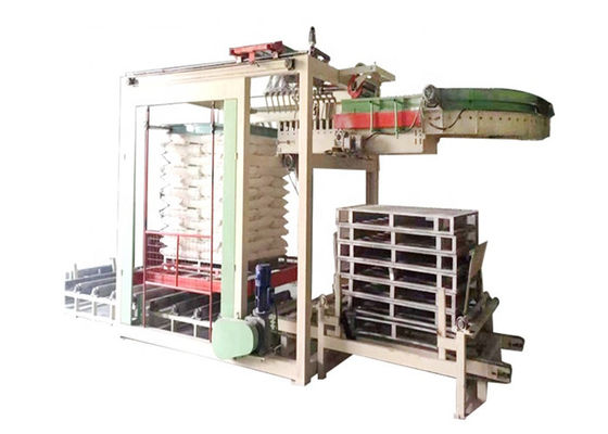 1300mm 800bags/ora Palletizer a basso livello in pianta insaccante