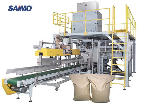 materiale da otturazione dello zucchero bianco di 60Hz 50kg e macchina imballatrice nell'industria alimentare