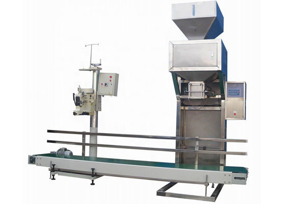macchina imballatrice dei granelli della borsa del sacco 50kg nell'industria 304 ss del riso
