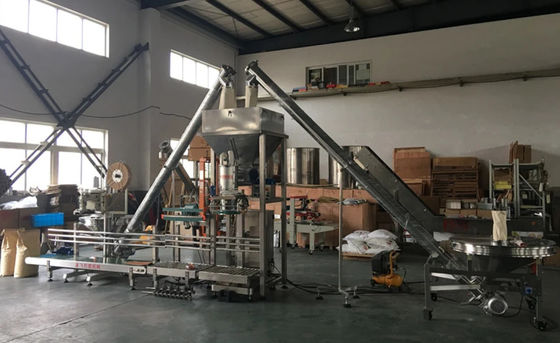 macchina imballatrice della polvere di prodotto chimico alimentare della farina di riso di 0.6MPa 25kg per tutta l'industria